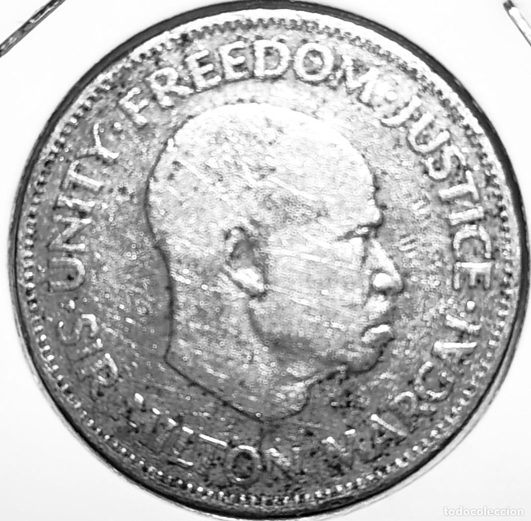 Monedas antiguas de &Aacute;frica: SIERRA LEONA (1964-2022) - 20 CENTAVOS 1964 - A - 8,25 GR. CUPRONIQUEL - DIAMETRO 26,95 mm - KM#20