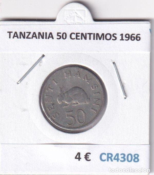 Monete antiche di Africa: CR4308 MONEDA TANZANIA 50 CENTIMOS 1966
