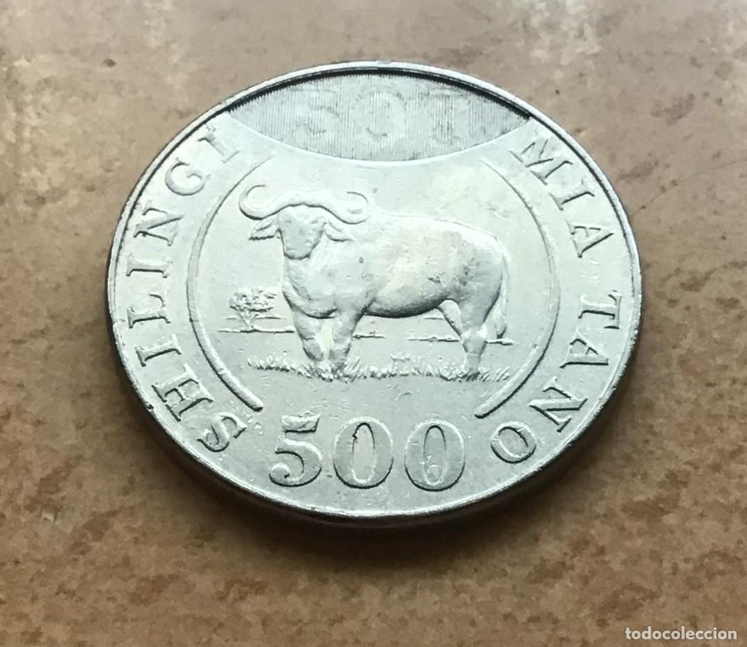 Monedas antiguas de &Aacute;frica: 500 chelines de Tanzania. A&ntilde;o 2014