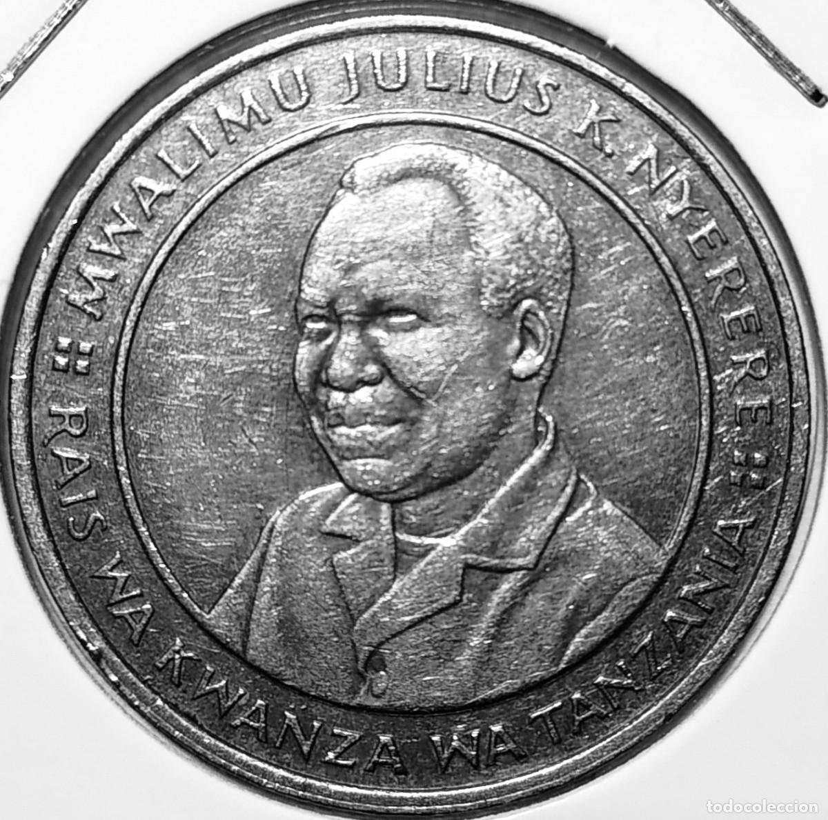 Monedas antiguas de &Aacute;frica: TANZANIA (1966-) - 10 SHILINGI KUMI 1987 - A - 9,70 GR. CUPRONIQUEL - DIAMETRO 29 mm - KM#20 - MB