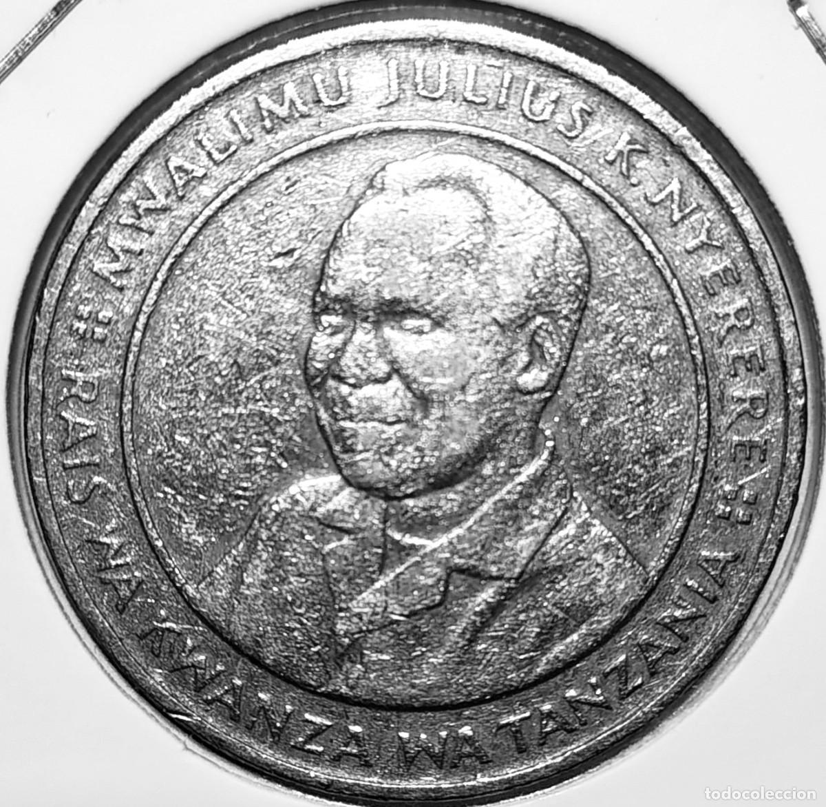 Monedas antiguas de &Aacute;frica: TANZANIA (1966-) - 10 SHILINGI KUMI 1989 - A - 9,70 GR. CUPRONIQUEL - DIAMETRO 29 mm - KM#20 - MB