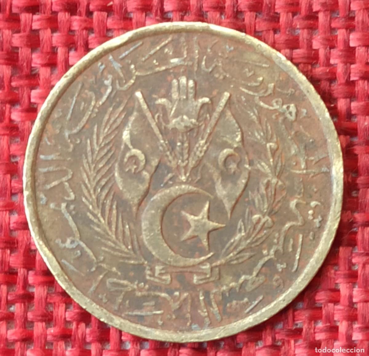 Monedas antiguas de &Aacute;frica: Argelia - A&ntilde;o 1964 - 20 centimos - Krause KM# 98