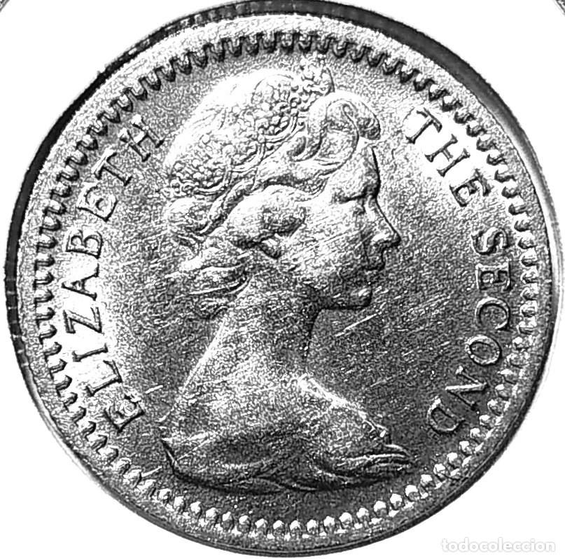Monedas antiguas de &Aacute;frica: RODESIA (1964-1969) - 6 PENIQUES 1964 - REINA ISABEL II - A - 2,80 GR. CUPRONIQUEL - DIAMETRO 19,50