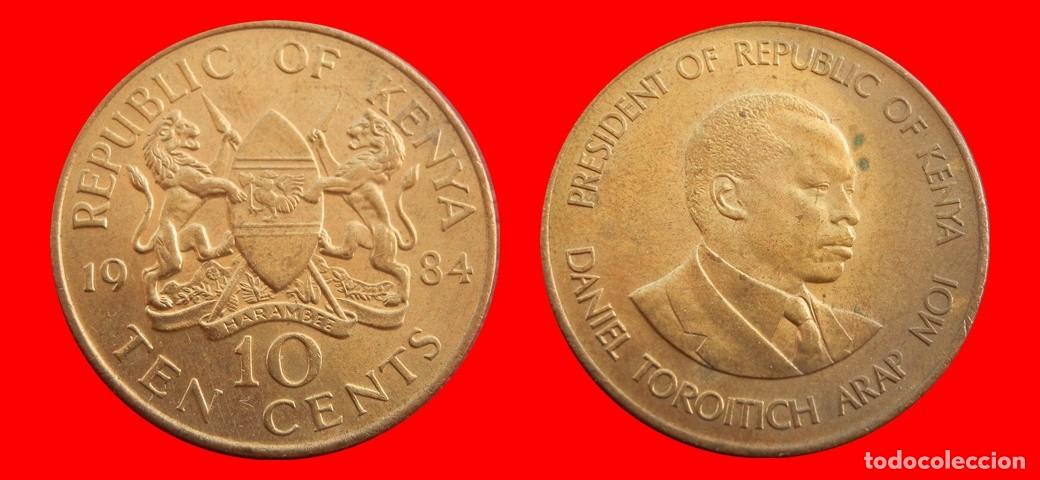 Monedas antiguas de &Aacute;frica: 10 CENTAVOS 1984 KENIA KENYA-155298