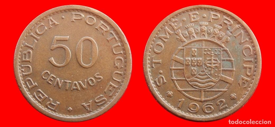Monedas antiguas de &Aacute;frica: 50 CENTAVOS 1962 SANTO TOME Y PRINCIPE-155302