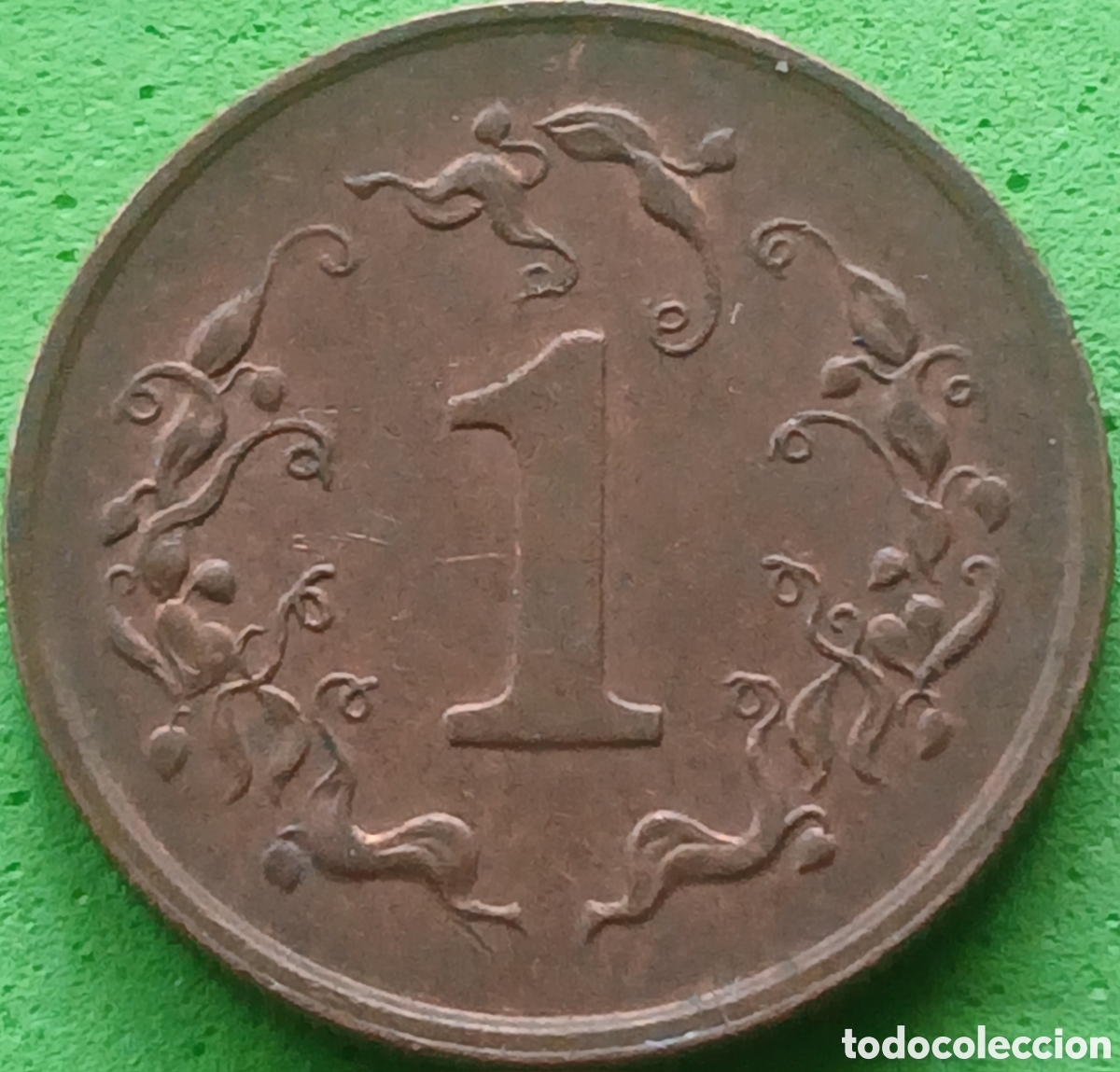 Monedas antiguas de &Aacute;frica: Zimbabwe 1 cent 1995 km#1a