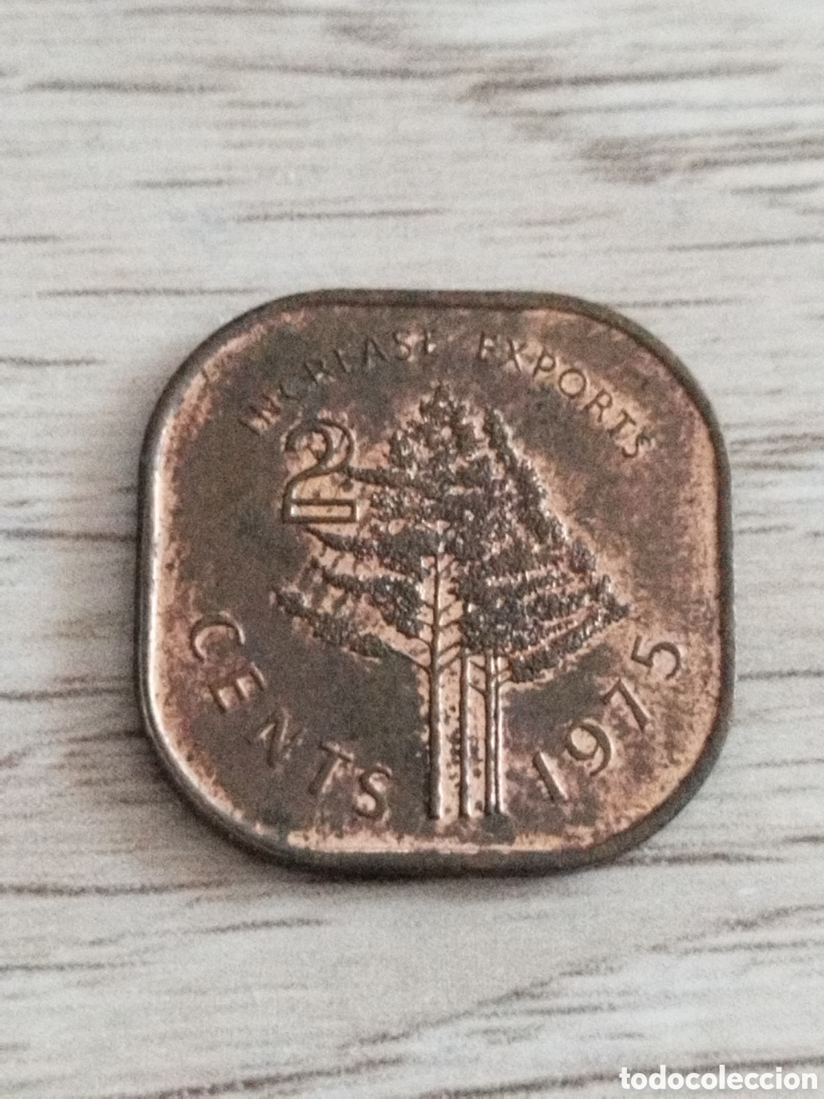 Alte M&uuml;nzen aus Afrika: Esuatini(swazilandia) moneda conmemorativa de 2 centavos de 1975 km#22