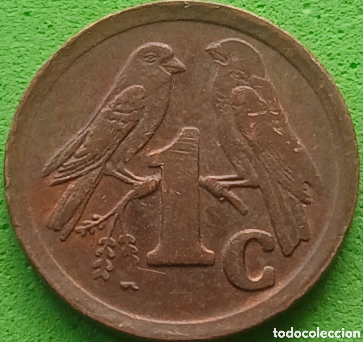 Monedas antiguas de &Aacute;frica: South &Aacute;frica 1 cent 1992 km#132