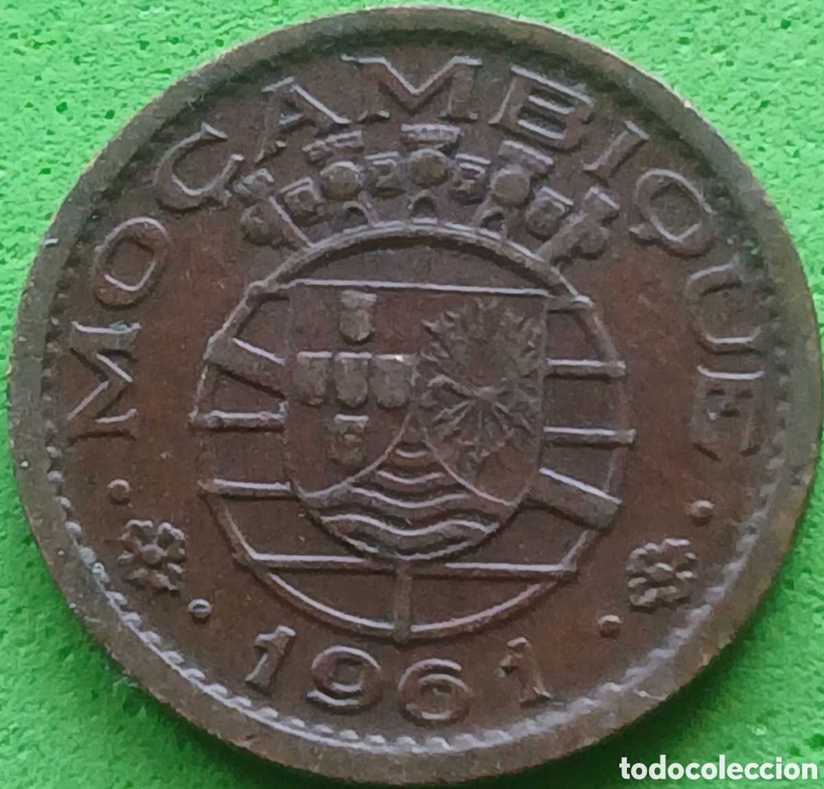 Monedas antiguas de &Aacute;frica: Mozambique 10 centavos 1961 km#83