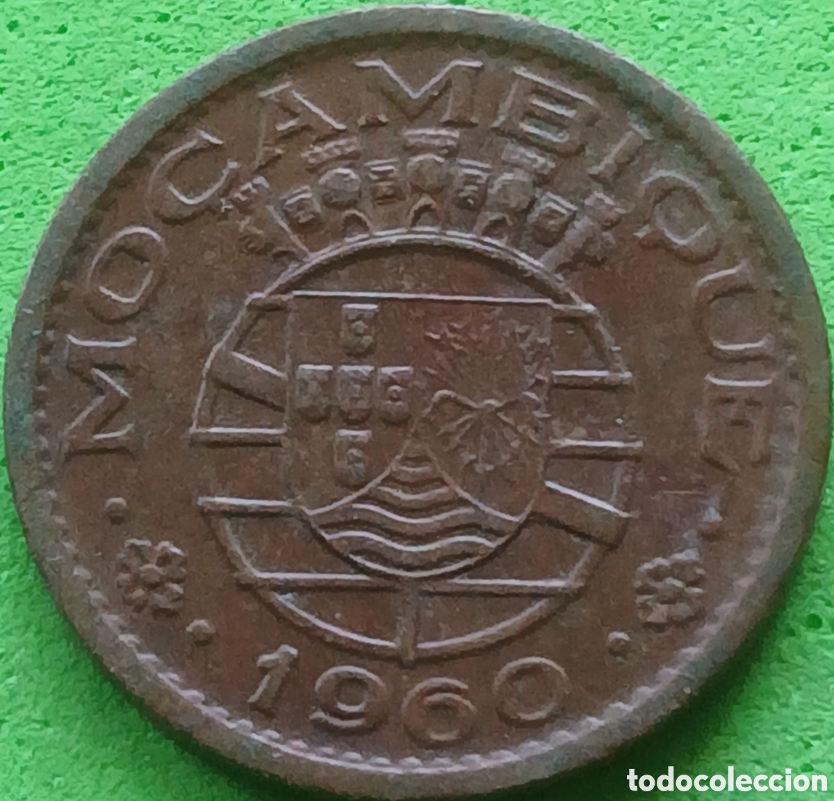 Monedas antiguas de &Aacute;frica: Mozambique 10 centavos 1960 km#83