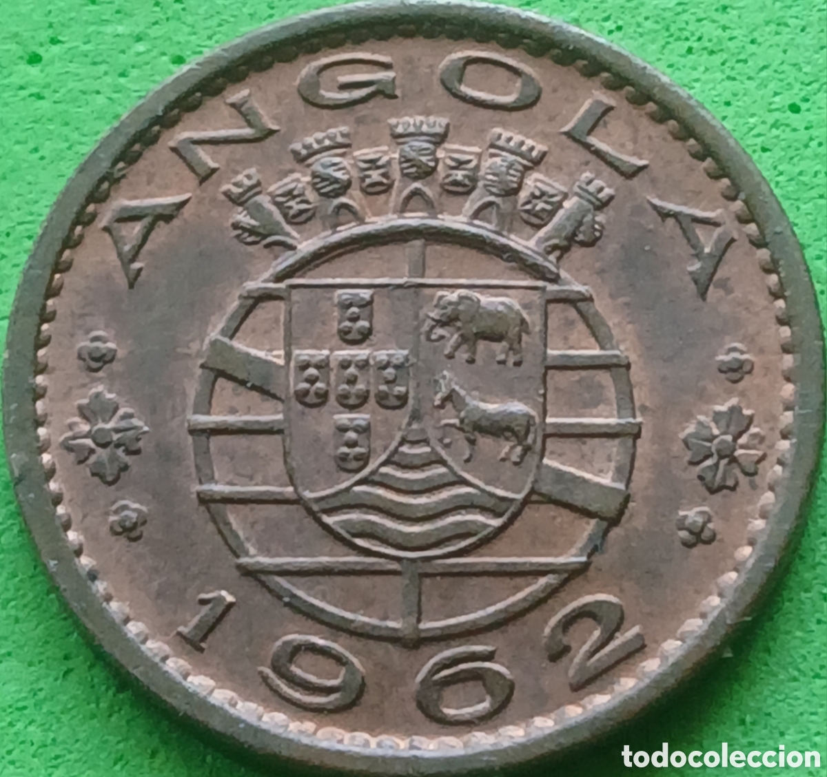 Monedas antiguas de &Aacute;frica: Angola 20 centavos 1962 km#78
