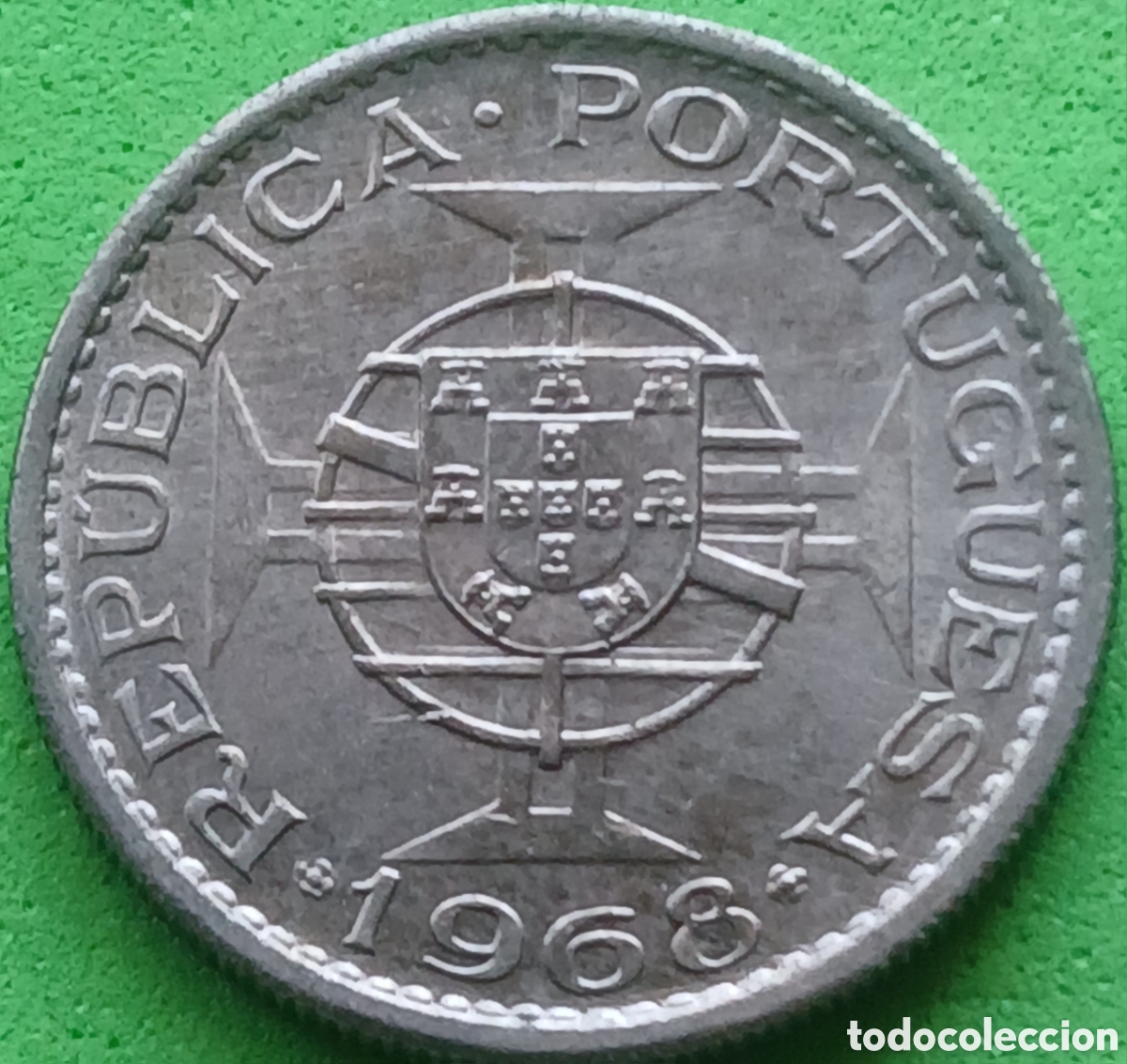 Monedas antiguas de &Aacute;frica: Angola 2.5 escudos 1968 km#77