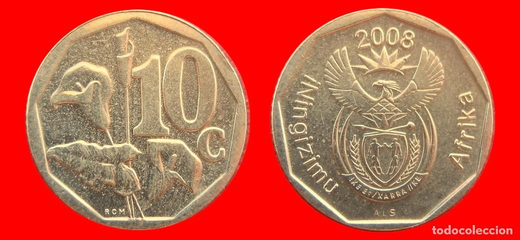 Monedas antiguas de &Aacute;frica: 10 CENTAVOS 2008 SUDAFRICA-155336