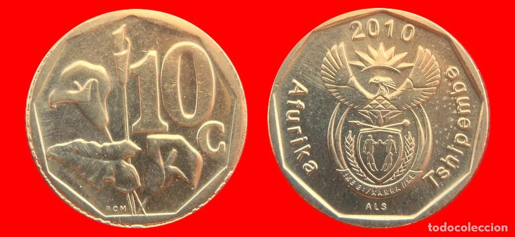 Monedas antiguas de &Aacute;frica: 10 CENTAVOS 2010 SUDAFRICA-155337