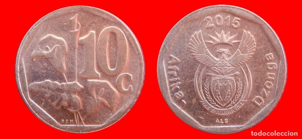 Monedas antiguas de &Aacute;frica: 10 CENTAVOS 2015 SUDAFRICA-155339