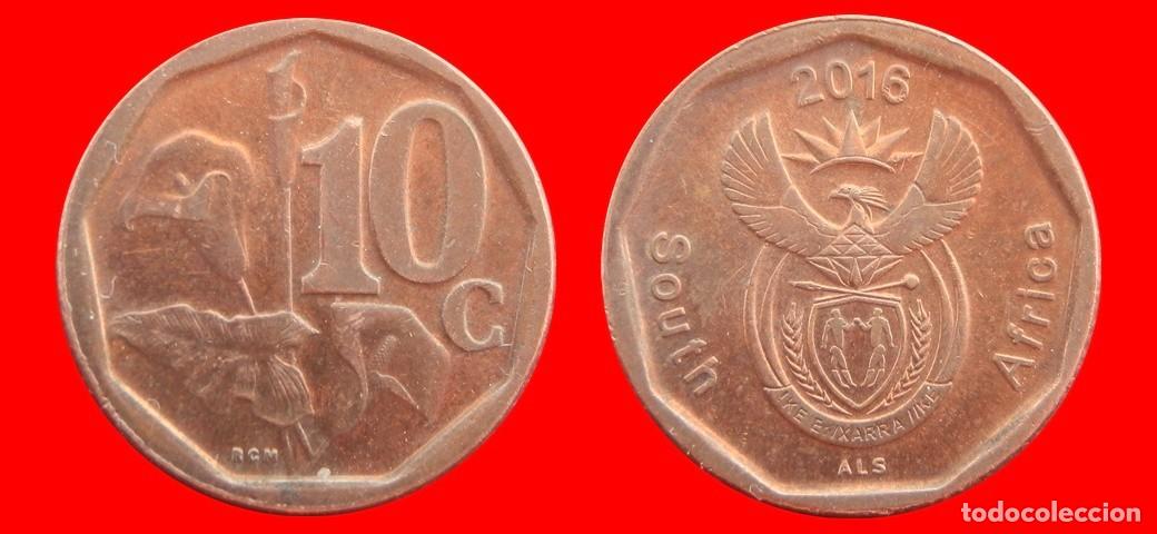 Monedas antiguas de &Aacute;frica: 10 CENTAVOS 2016 SUDAFRICA-155340