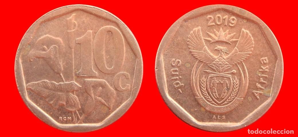 Monedas antiguas de &Aacute;frica: 10 CENTAVOS 2019 SUDAFRICA-155342
