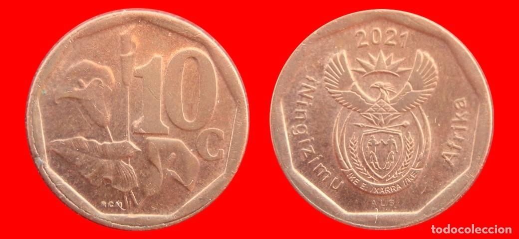 Monedas antiguas de &Aacute;frica: 10 CENTAVOS 2021 SUDAFRICA-155344