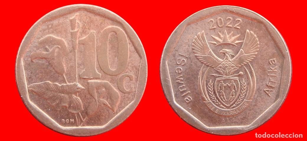 Monedas antiguas de &Aacute;frica: 10 CENTAVOS 2022 SUDAFRICA-155345