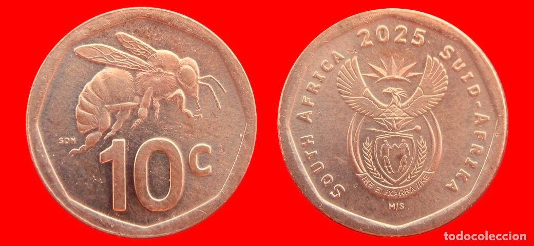 Monedas antiguas de &Aacute;frica: 10 CENTAVOS 2025 SUDAFRICA-155347