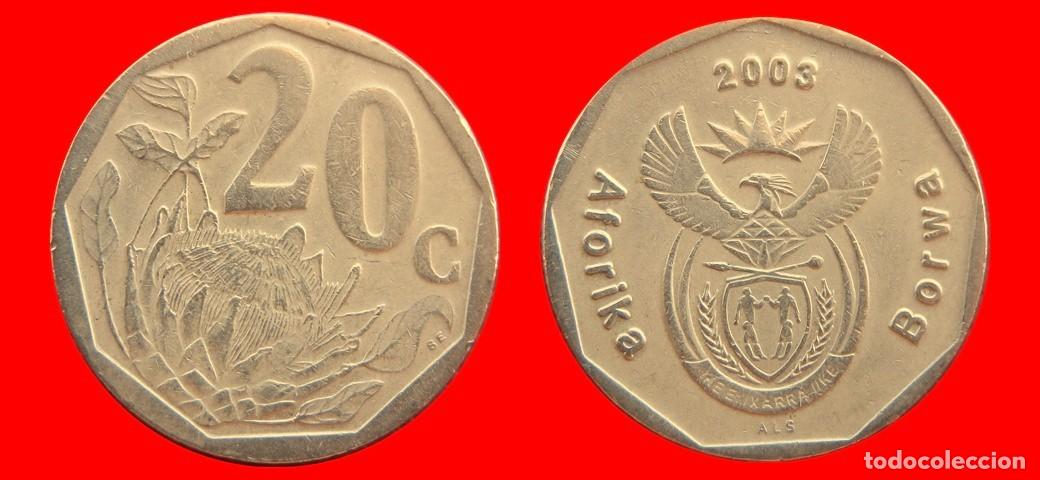 Monedas antiguas de &Aacute;frica: 20 CENTAVOS 2003 SUDAFRICA-155348