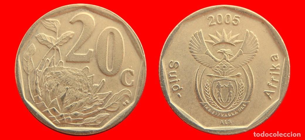Monedas antiguas de &Aacute;frica: 20 CENTAVOS 2005 SUDAFRICA-155349