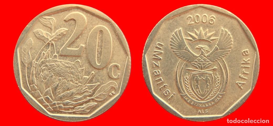 Monedas antiguas de &Aacute;frica: 20 CENTAVOS 2006 SUDAFRICA-155350