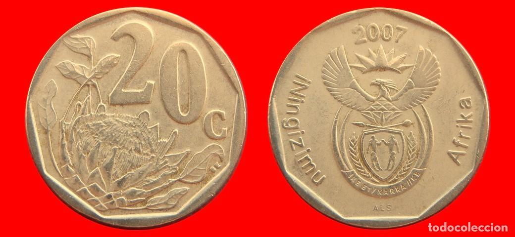 Monedas antiguas de &Aacute;frica: 20 CENTAVOS 2007 SUDAFRICA-155351