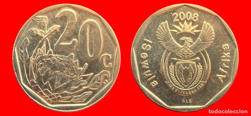 Monedas antiguas de &Aacute;frica: 20 CENTAVOS 2008 SUDAFRICA-155352
