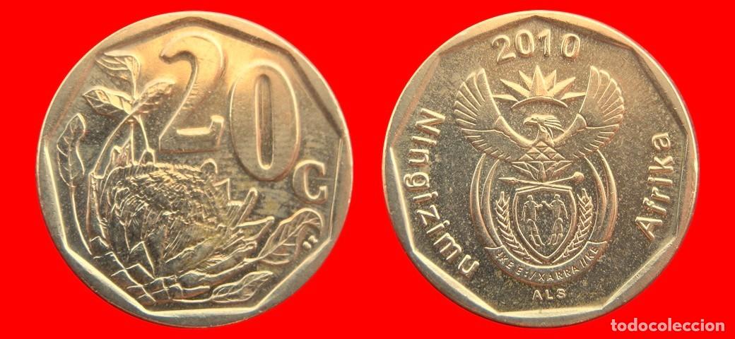 Monedas antiguas de &Aacute;frica: 20 CENTAVOS 2010 SUDAFRICA-155353