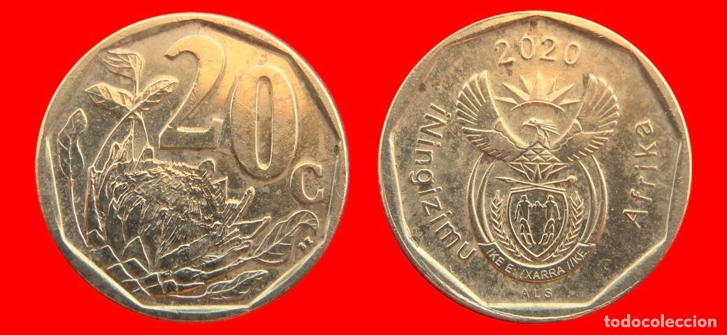 Monedas antiguas de &Aacute;frica: 20 CENTAVOS 2020 SUDAFRICA-155358