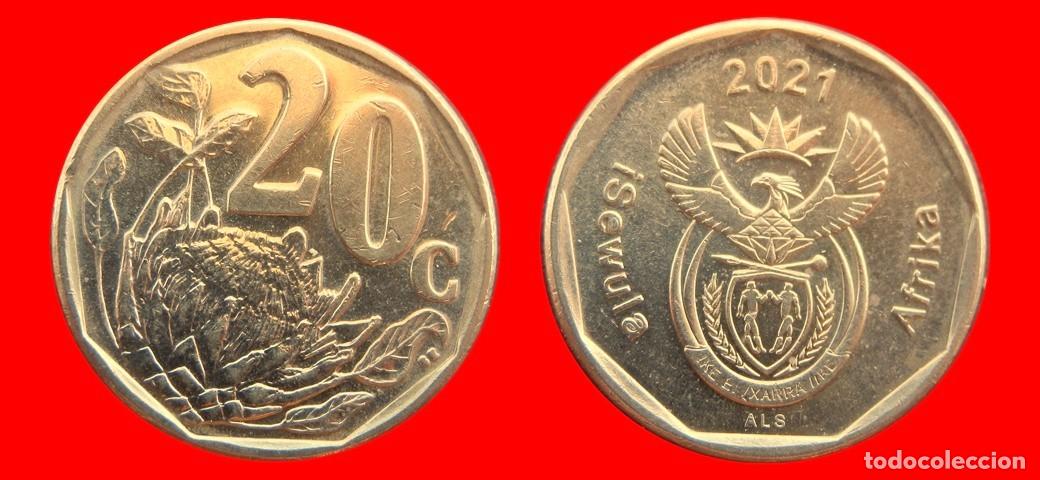 Monedas antiguas de &Aacute;frica: 20 CENTAVOS 2021 SUDAFRICA-155359