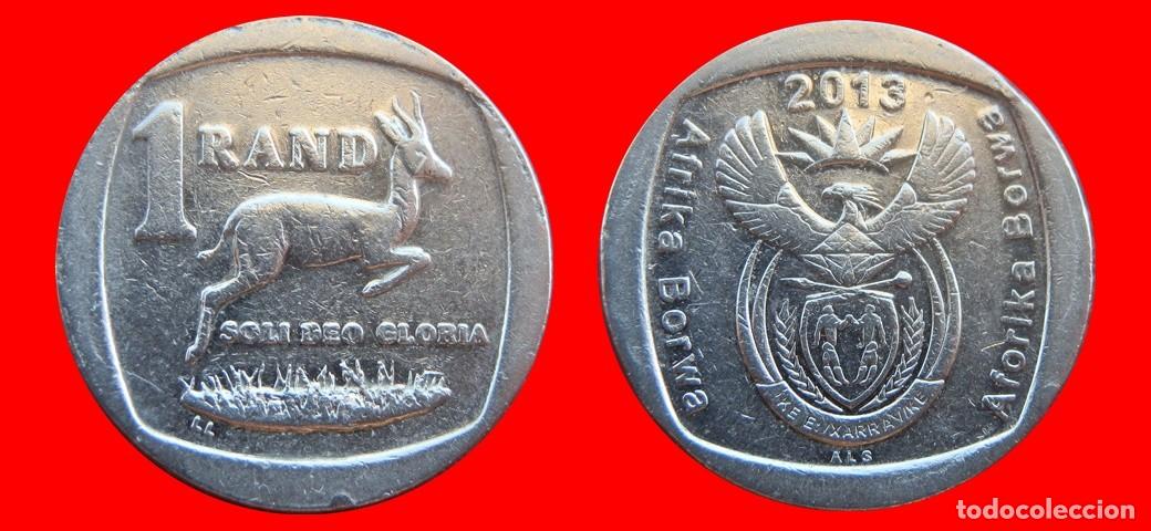 Monedas antiguas de &Aacute;frica: 1 RAND 2013 SUDAFRICA-155366