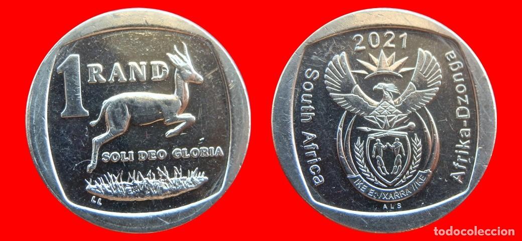 Monedas antiguas de &Aacute;frica: 1 RAND 2021 SUDAFRICA-155370