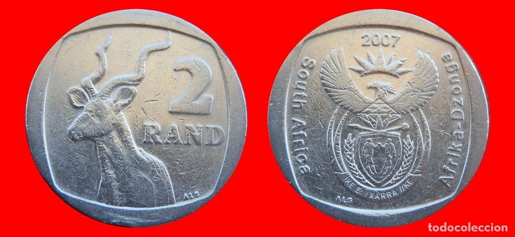 Monedas antiguas de &Aacute;frica: 2 RAND 2007 SUDAFRICA-155372