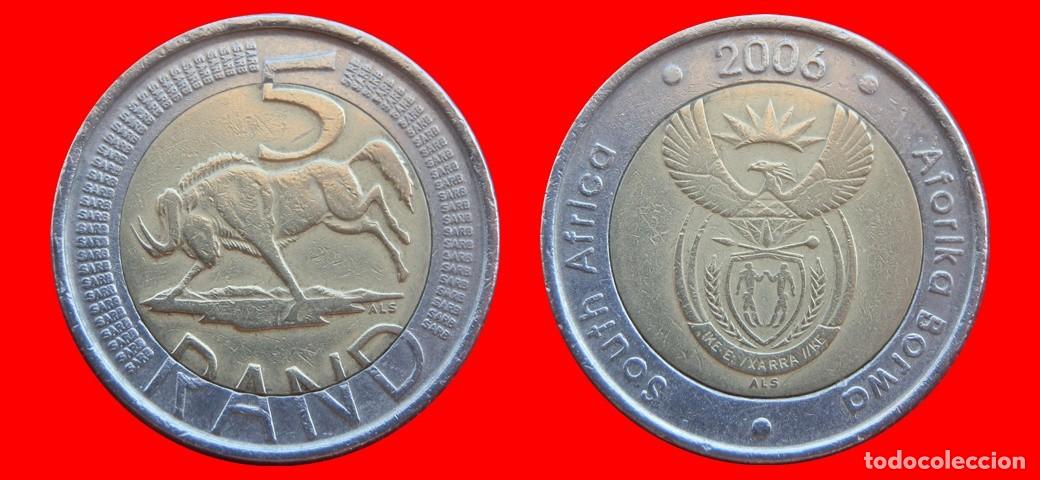 Monedas antiguas de &Aacute;frica: 5 RAND 2006 SUDAFRICA-155379