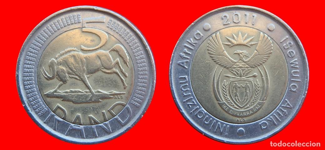 Monedas antiguas de &Aacute;frica: 5 RAND 2011 SUDAFRICA-155382