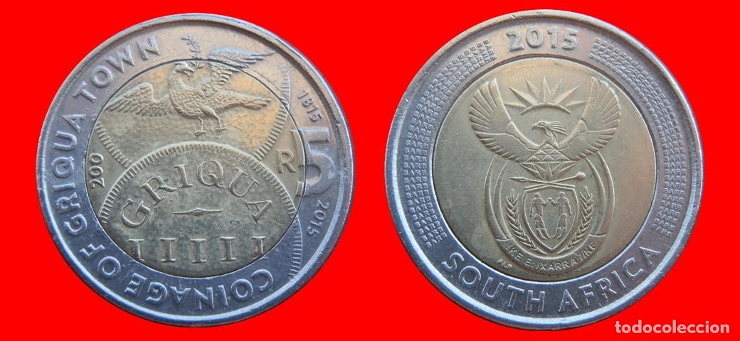Monedas antiguas de &Aacute;frica: 5 RAND 2015 SUDAFRICA-155388
