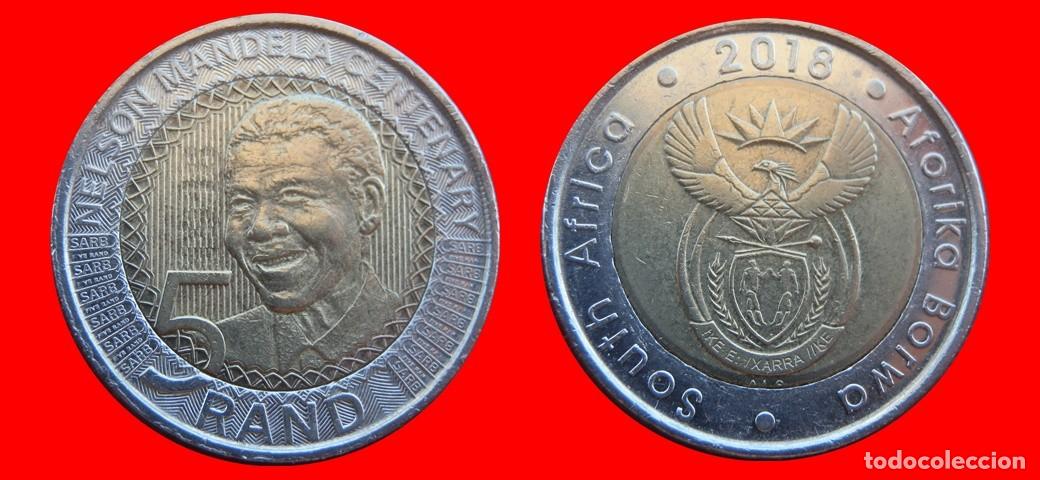 Monedas antiguas de &Aacute;frica: 5 RAND 2018 SUDAFRICA-155389