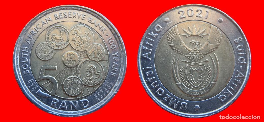 Monedas antiguas de &Aacute;frica: 5 RAND 2021 SUDAFRICA-155390