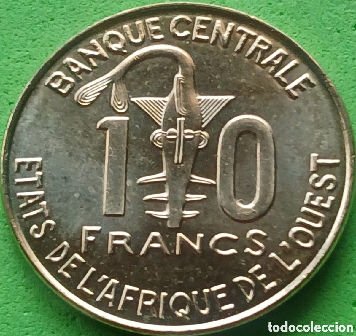 Monedas antiguas de &Aacute;frica: &Aacute;frica Occidental (BCEAO) 10 francos 2026 km#10 FAO