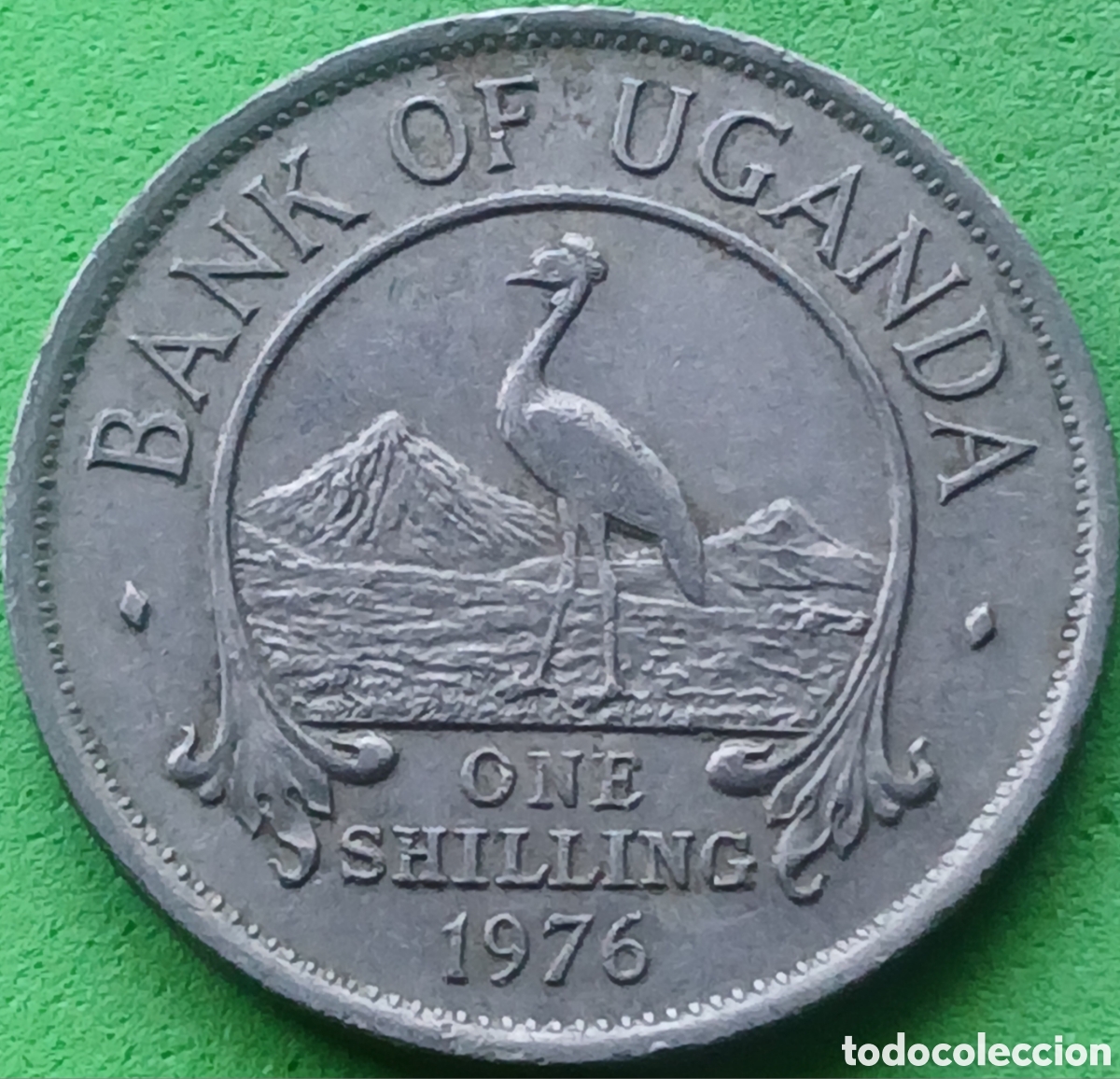 Monedas antiguas de &Aacute;frica: Uganda one shilling 1976 km#5a