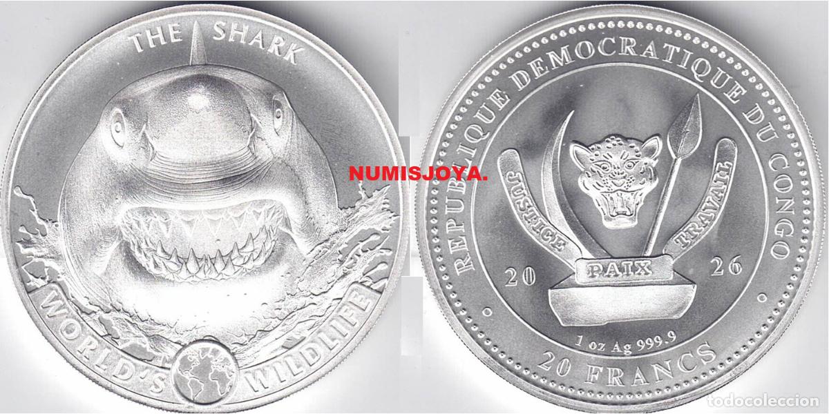 Monedas antiguas de &Aacute;frica: AUSTRALIA a&ntilde;o 2026. 1 d&oacute;lar Onza plata KOALA. Peso 31,10 gr. Ley 999/1000.