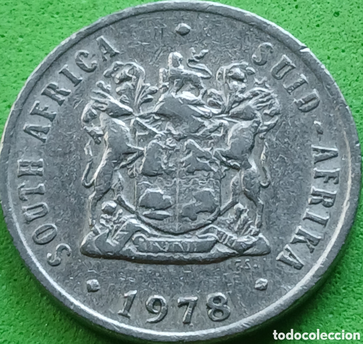Monedas antiguas de &Aacute;frica: South &Aacute;frica 10 cents 1978 km#85