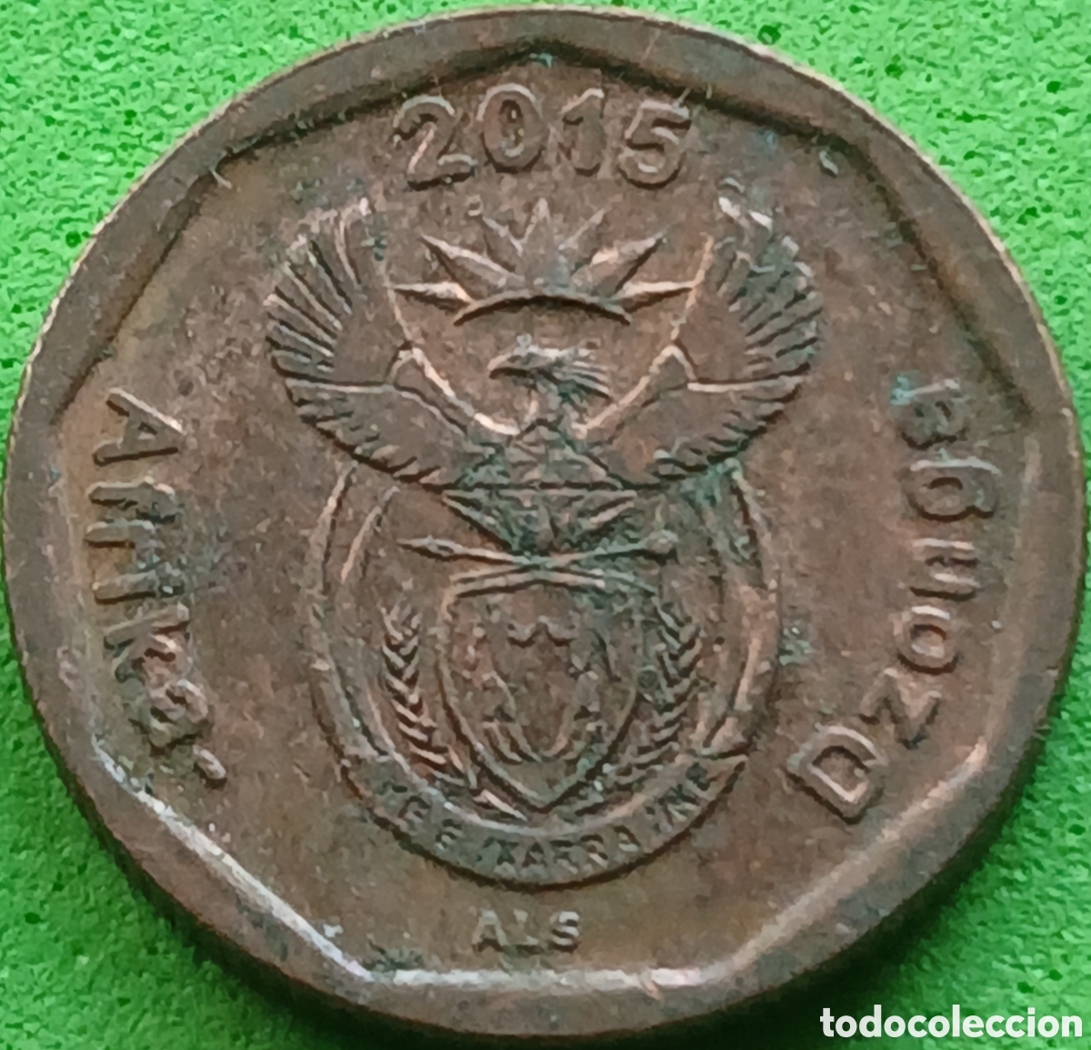Monedas antiguas de &Aacute;frica: Afrika Dzonga 10 cents 2015 UC#13