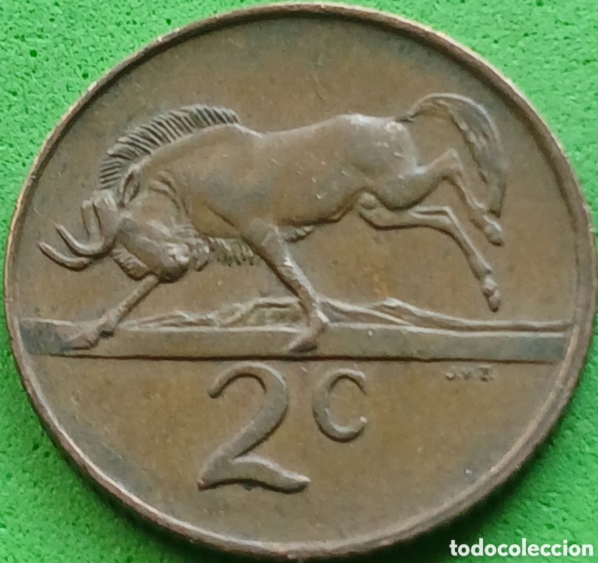 Monedas antiguas de &Aacute;frica: South &Aacute;frica 2 cents 1986 km#83