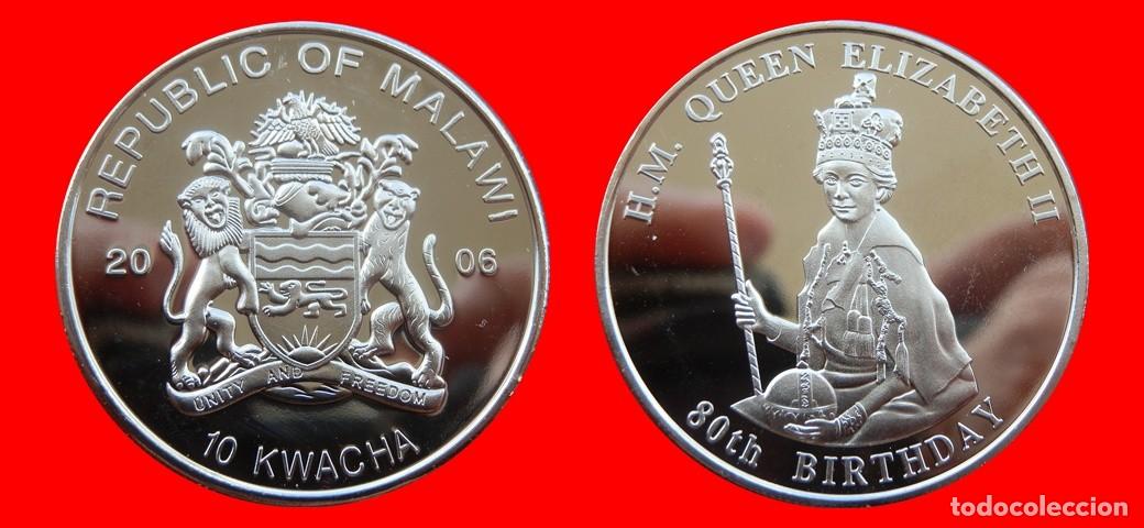 Monedas antiguas de &Aacute;frica: 10 KWACHA 2006 SIN CIRCULAR MALAWI-9800SC