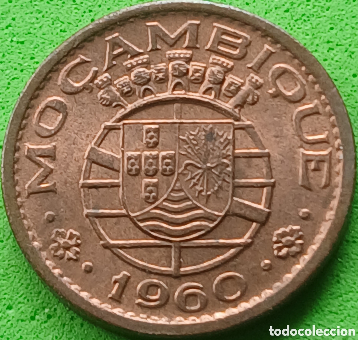 Monedas antiguas de &Aacute;frica: Mozambique 10 centavos 1960 km#83