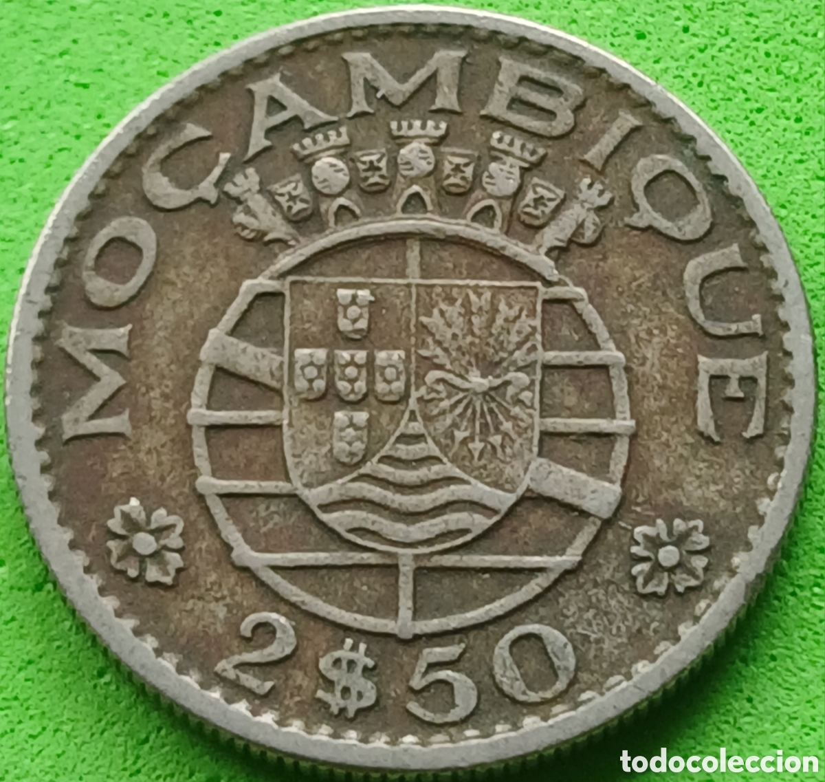 Monedas antiguas de &Aacute;frica: Mozambique 2.5 escudos 1965 km#78