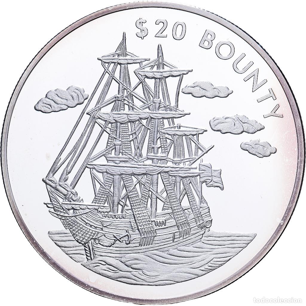 Monedas antiguas de &Aacute;frica: [#1215665] Liberia, 20 Dollars, 2000, Bounty, Plata, FDC